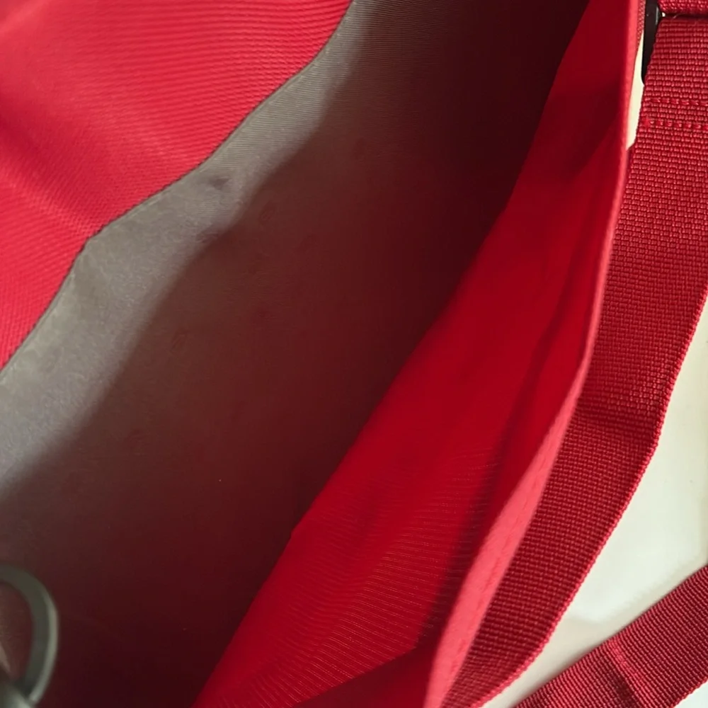 Tucano Red Nylon Minimalist Laptop Bag